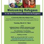 Welcoming Refugees: Do Unto Others on March 8, 2016
